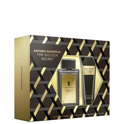 Conjunto The Golden Secret Antonio Banderas Masculino - Eau de Toilette 100ml + Pós-Barba 75ml