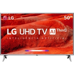 Smart TV Led 50´´ LG 50UM7500 Ultra HD Thinq AI Conversor Digital Integrado 3 HDMI 2 USB Wi-Fi