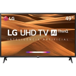 Smart TV Led 49´´ LG 49UM7300 Ultra HD Thinq AI Conversor Digital Integrado 3 HDMI 2 USB Wi-Fi