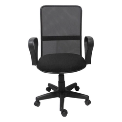 Cadeira de Escritório Giratória Preta - Fortt