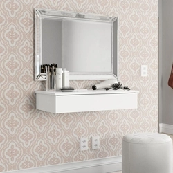 Penteadeira Suspensa Camarim - Branco - Rpm Móveis