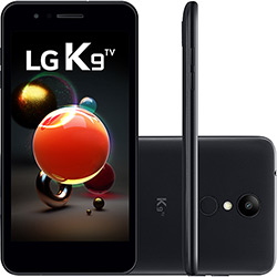 Smartphone LG K9 TV Dual Chip Android 7.0 Tela 5´´ Quad Core 1.3 Ghz 16GB 4G Câmera 8MP - Preto